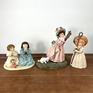 Set of 3, Maud‎ Humphrey Bogart Hamilton Figurine Lot, 910236 H1382 M0003